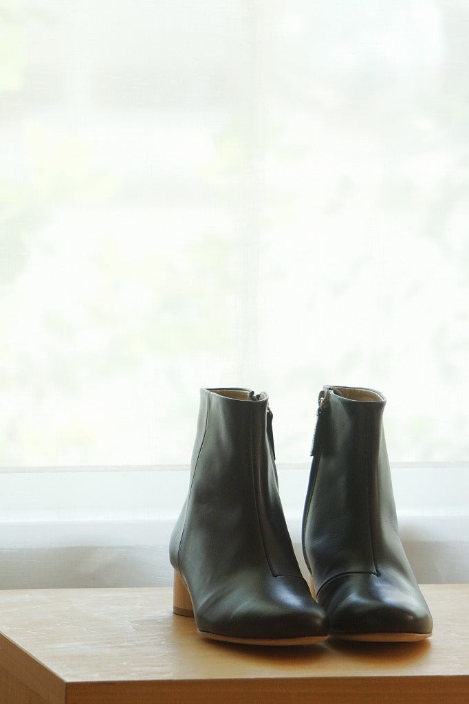 _fot フォート　ウッドヒールパンプス　37 ブラック _fot フォート ウッドヒールパンプス 37 ブラック