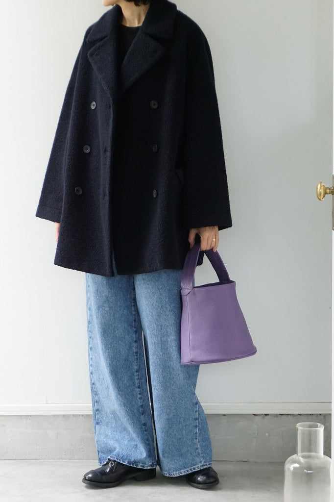 maison de soil(メゾンドソイル) RECYCLE BOA WOOL DOUBLE OVER COAT