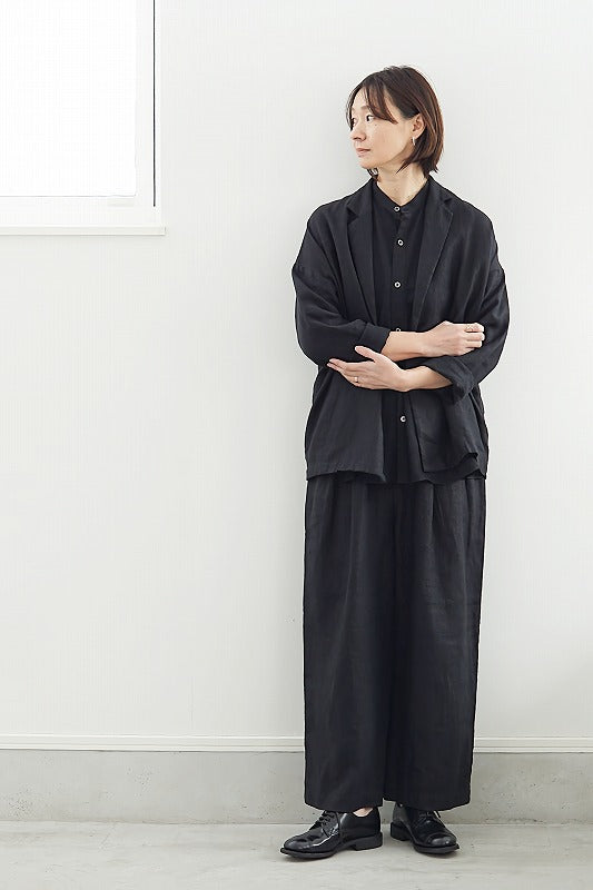 TRAVAIL MANUEL(トラバイユマニュアル) フレンチリネンツイル 2タック