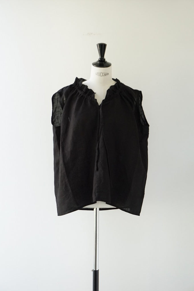 （fog linen work）スヴィ　トップ　ブラック（未試着品）（フォグリネンワーク） 1699344250503_1.jpg