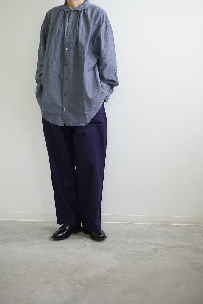 HTS(エイチティーエス) BACK SATIN BAKER PANTS バックサテンベイカー
