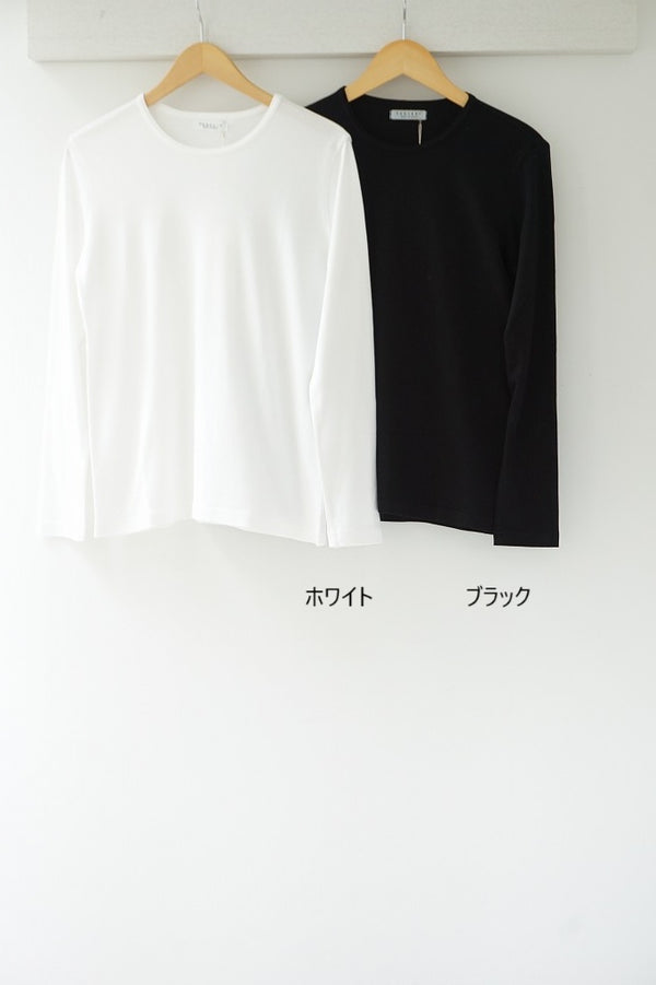 FACTORY(ファクトリー)　綿スムース　クルーネックカットソー