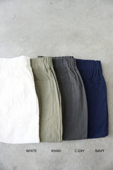 再入荷　Veritecoeur (ヴェリテクール)クロスワッシャーイージーパンツ