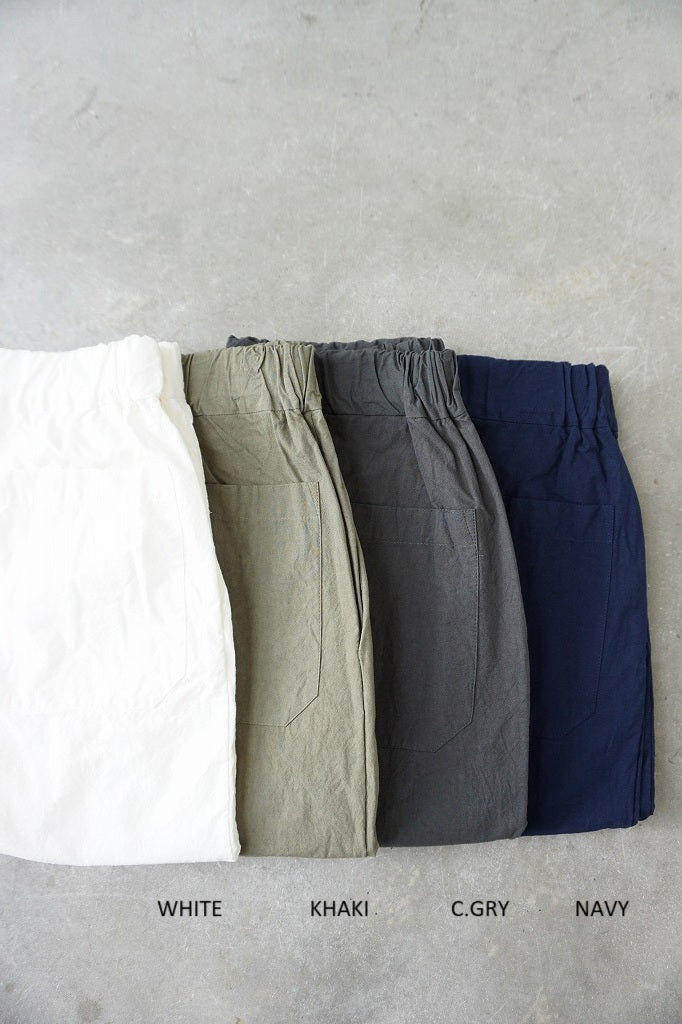 再入荷　Veritecoeur (ヴェリテクール)クロスワッシャーイージーパンツ