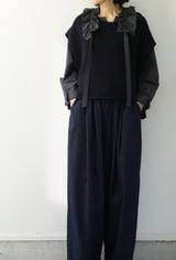 Veritecoeur（ヴェリテクール）リボンニットベスト