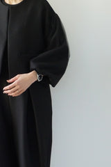 WHYTO.(ホワイト)  tulle layered sleeve jacket