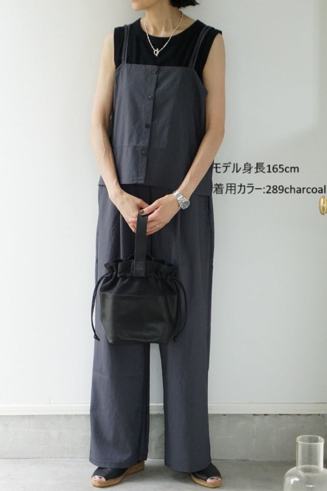 me.（ミードット）sheer satin 2WAY キャミベスト