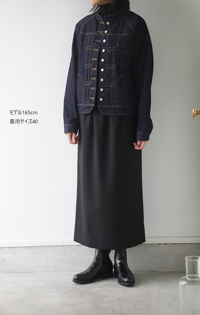 si-si-si スタンドカラーデニムジャケット ライトブルー サイズ40 si-si-si スタンドカラーデニムジャケットライトブルーサイズ40