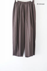 再入荷　mizuiro-ind(ミズイロインド)wide tuck PT