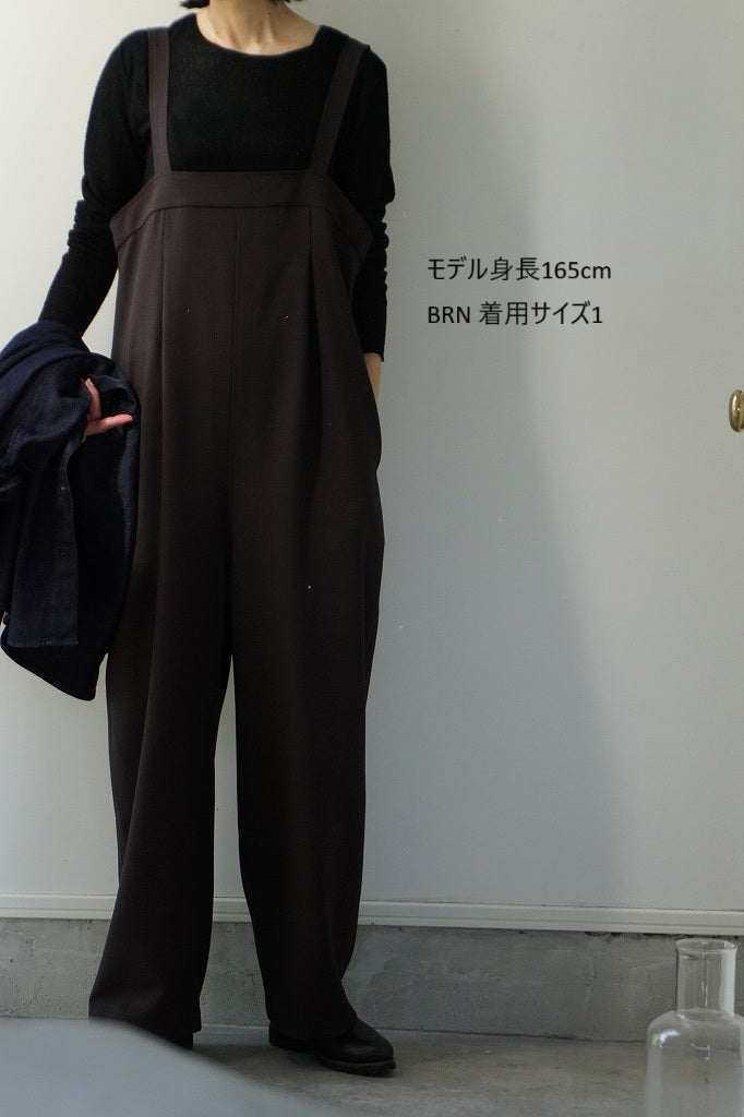 U PHORICA(ユーフォリカ)　MULECLE GABARDINE　サロペット