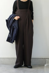 U PHORICA(ユーフォリカ)　MULECLE GABARDINE　サロペット