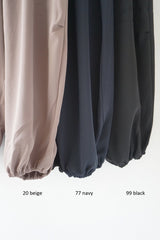 mizuiro-ind(ミズイロインド) drawstring hem PT