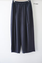 再入荷　mizuiro-ind(ミズイロインド)wide tuck PT