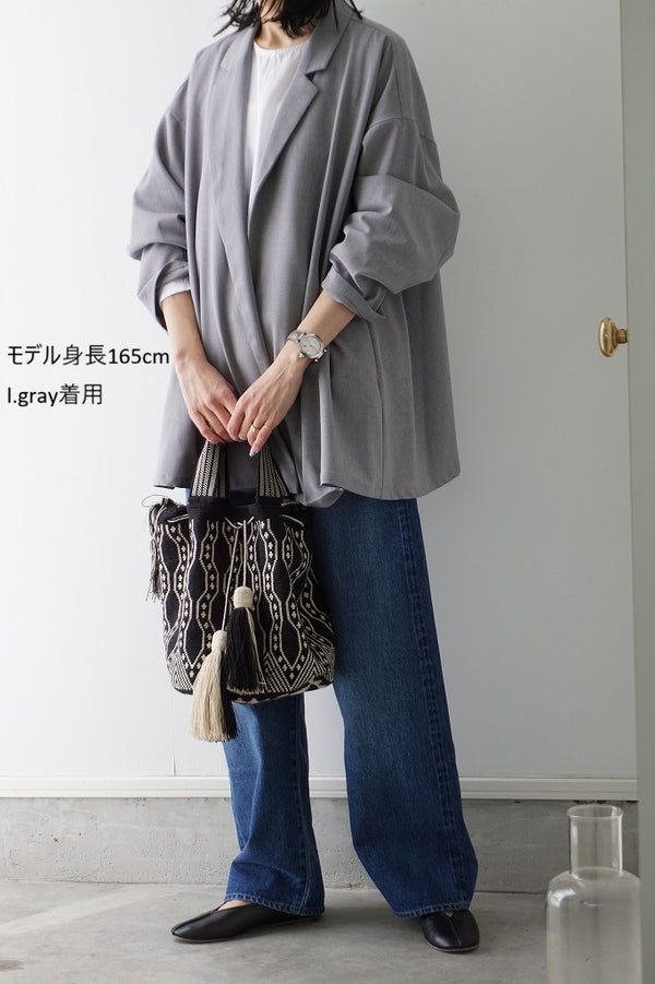 mizuiro-ind(ミズイロインド) tailored shirt ジャケット – SACHET.