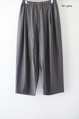 再入荷　mizuiro-ind(ミズイロインド)wide tuck PT
