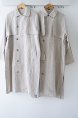 TISSU(ティシュ)トリプルワッシャーリネン HIGH DENSITY EFFORTLESS TRENCH