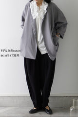 WHYTO.(ホワイト) tuck barrel pants