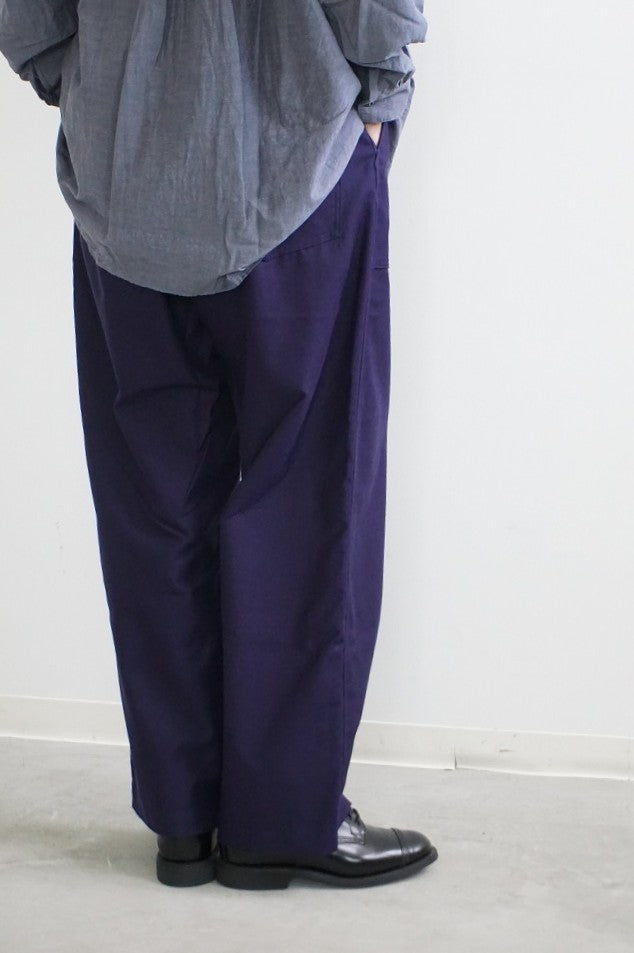 HTS(エイチティーエス)　BACK SATIN BAKER PANT　