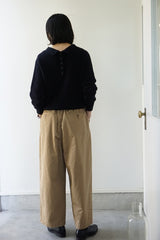 TRAVAIL MANUEL(トラバイユマニュアル)　ルアンチンチノ　ベースパンツ