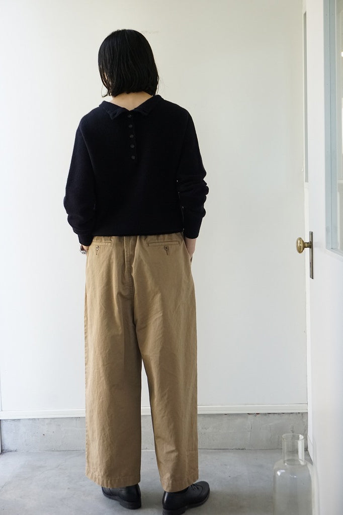 TRAVAIL MANUEL(トラバイユマニュアル)　ルアンチンチノ　ベースパンツ