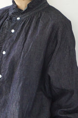 LABORATORY(ラボレイトリー) DENIM FRILL BROUSE