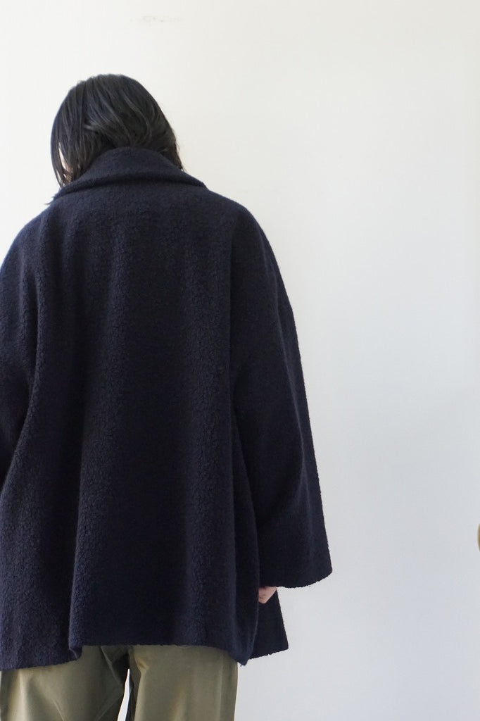 maison de soil(メゾンドソイル)　RECYCLE BOA WOOL DOUBLE OVER COAT