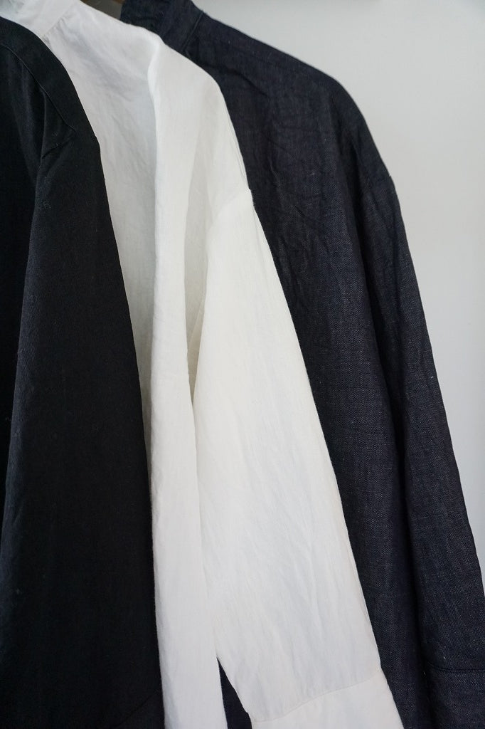 LABORATORY(ラボレイトリー) DENIM FRILL BROUSE