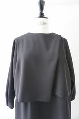 WHYTO.(ホワイト) LAYERED COCOON DRESS