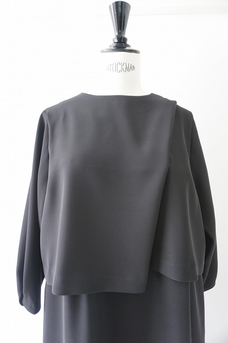 WHYTO.(ホワイト) LAYERED COCOON DRESS