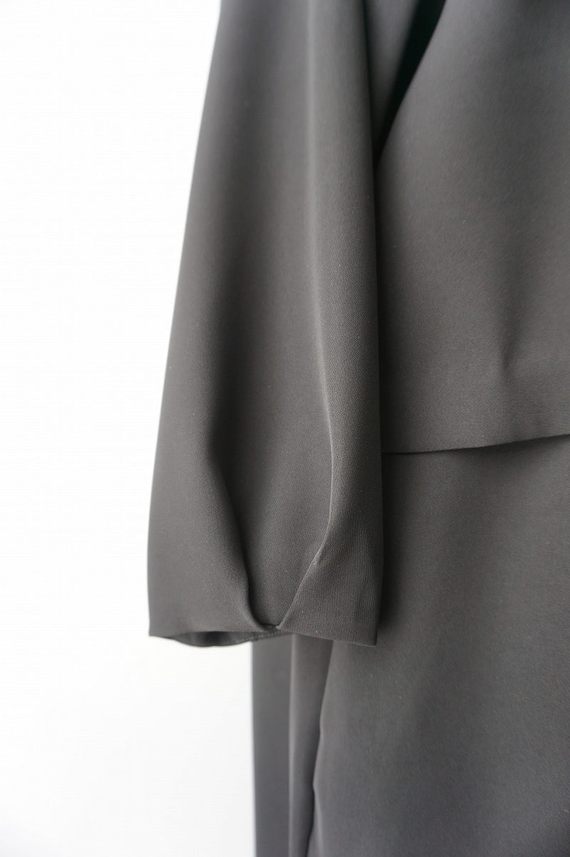 WHYTO.(ホワイト) LAYERED COCOON DRESS