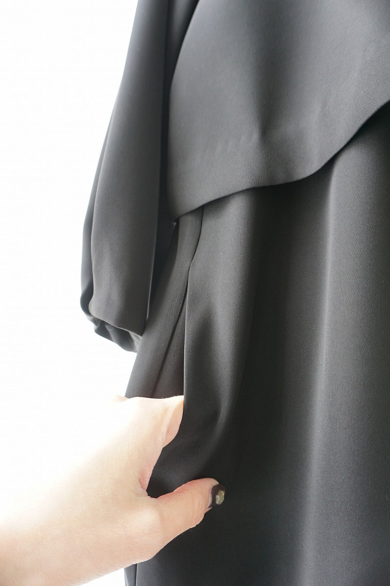 WHYTO.(ホワイト) LAYERED COCOON DRESS