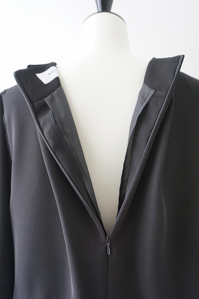WHYTO.(ホワイト) LAYERED COCOON DRESS