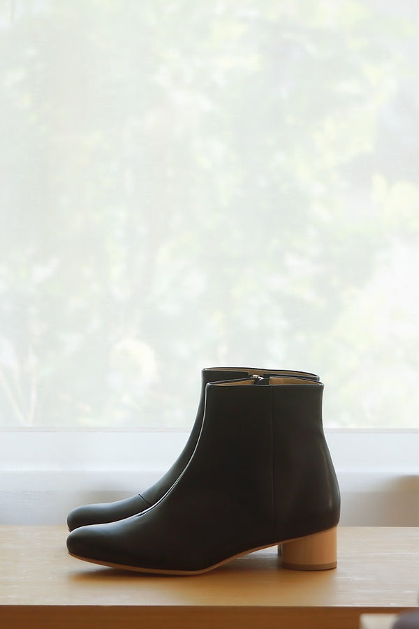 _Fot（フォート）wood heel boots 35