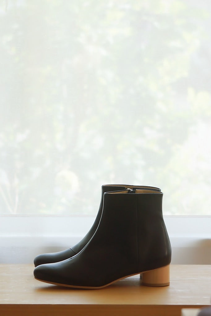 _Fot（フォート）wood heel boots 35