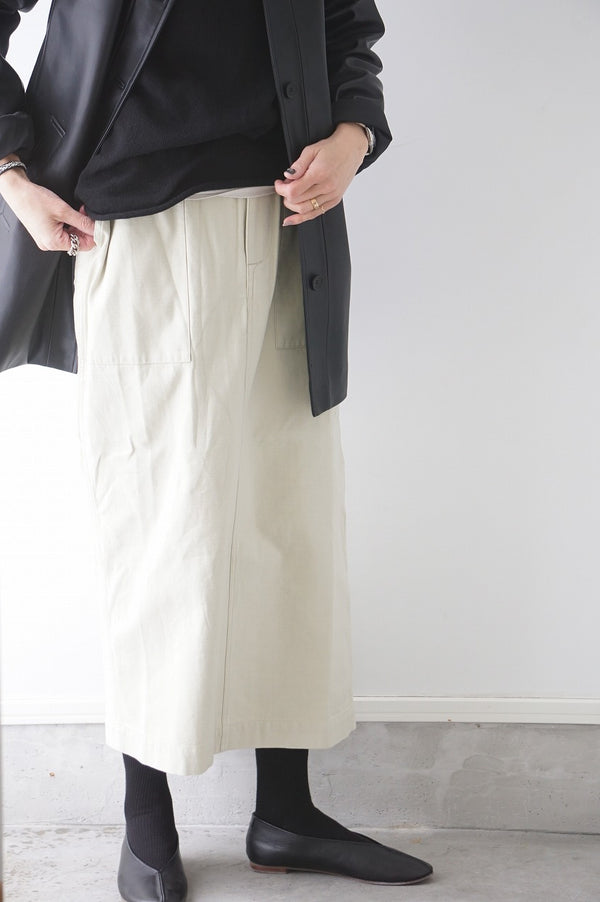 KHA:KI(カーキ)FATIGUE SKIRT