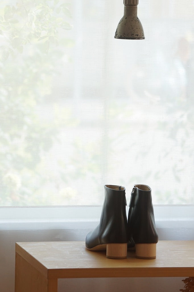 _Fot（フォート）wood heel boots 35