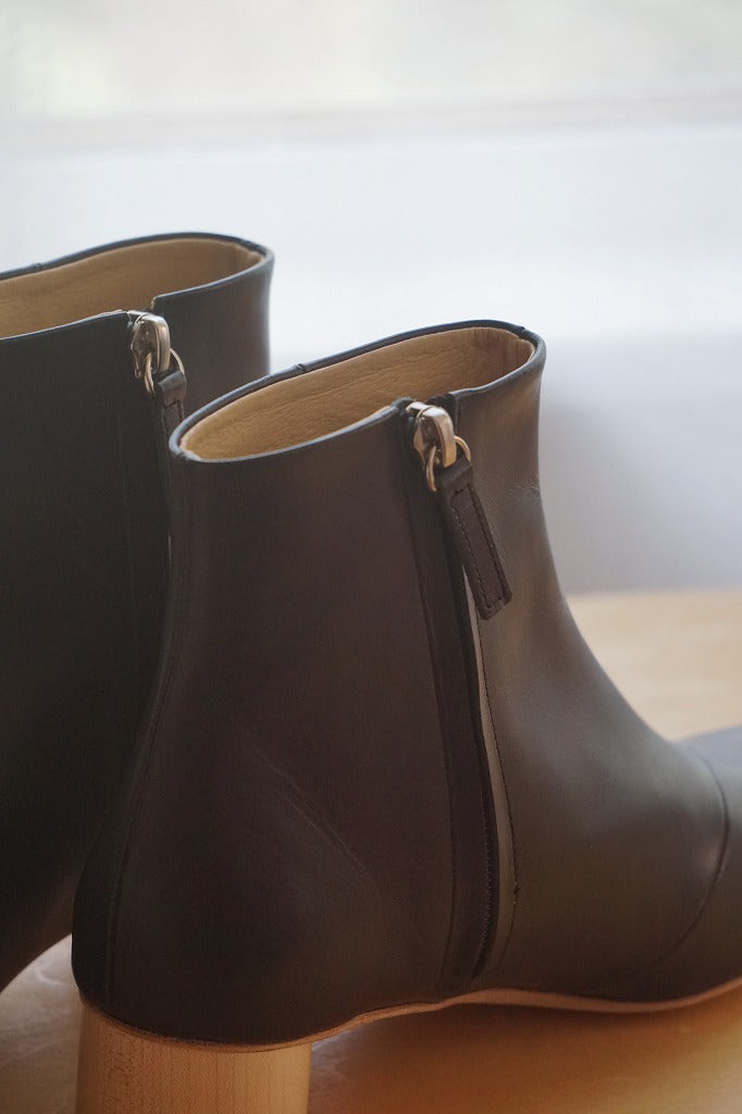 _Fot（フォート）wood heel boots 35