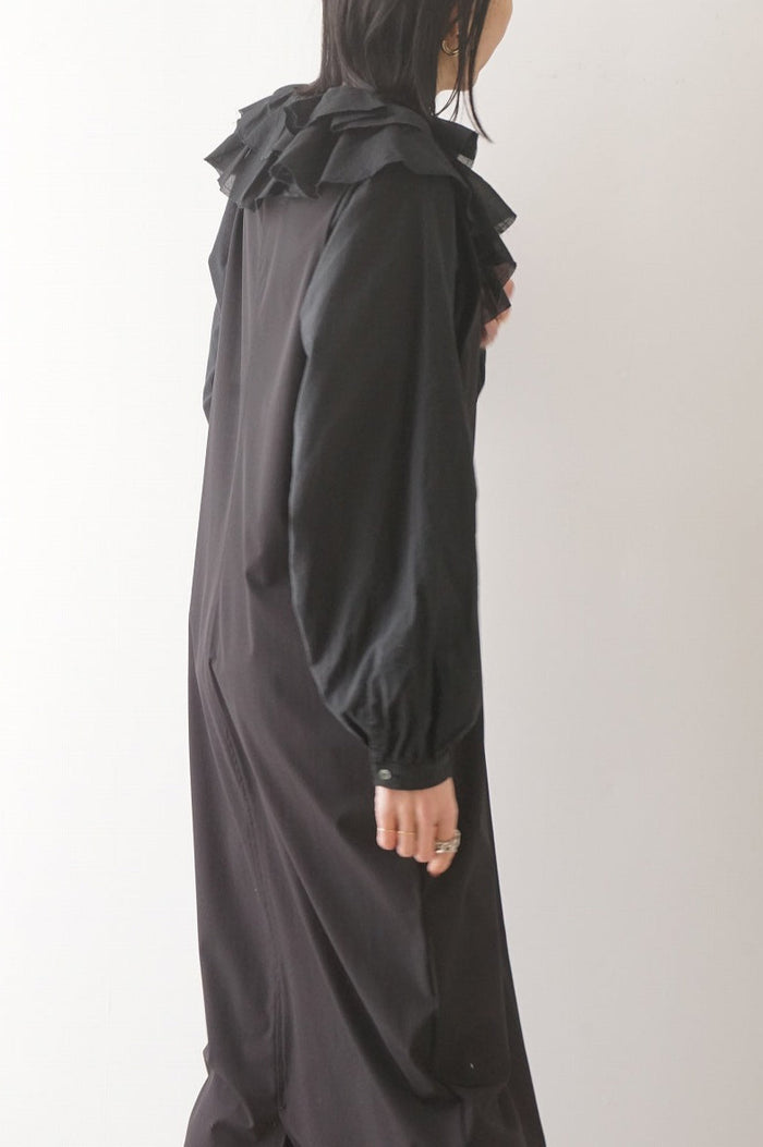 mizuiro-ind(ミズイロインド) double frill collar shirt – SACHET.