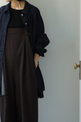 U PHORICA(ユーフォリカ)　MULECLE GABARDINE　サロペット