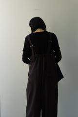 U PHORICA(ユーフォリカ)　MULECLE GABARDINE　サロペット