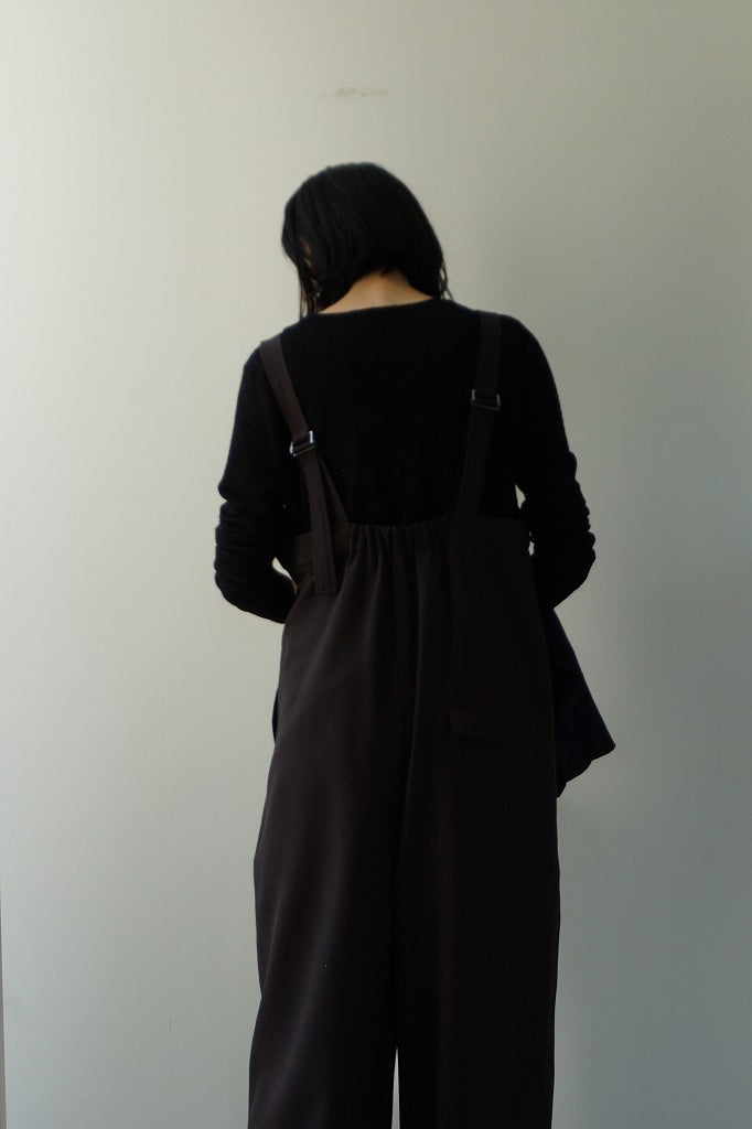 U PHORICA(ユーフォリカ)　MULECLE GABARDINE　サロペット