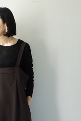 U PHORICA(ユーフォリカ)　MULECLE GABARDINE　サロペット