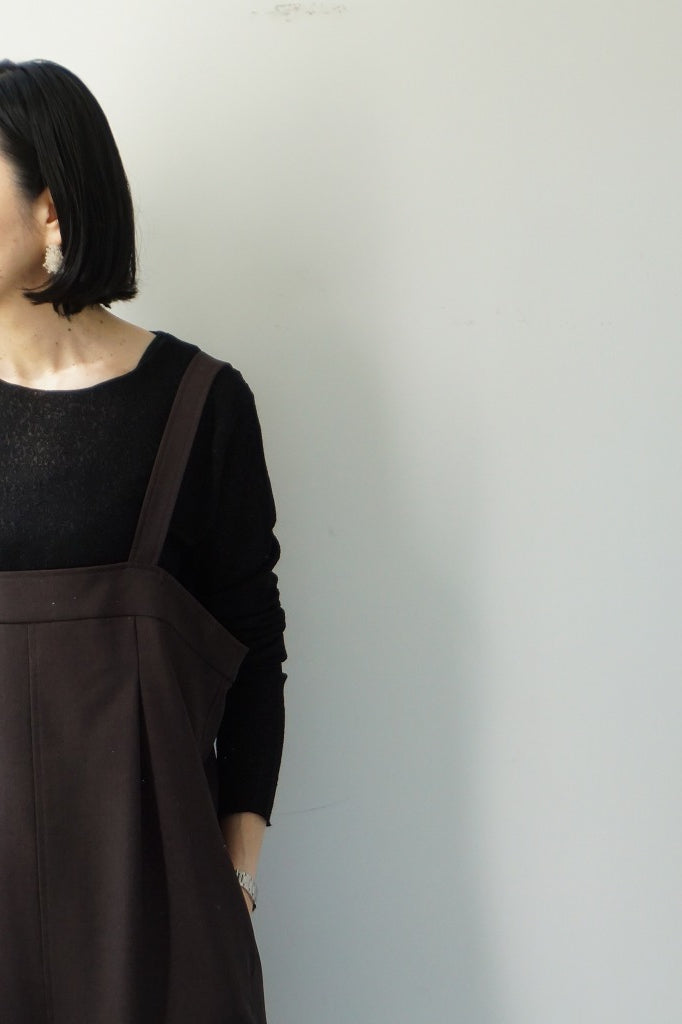 U PHORICA(ユーフォリカ)　MULECLE GABARDINE　サロペット