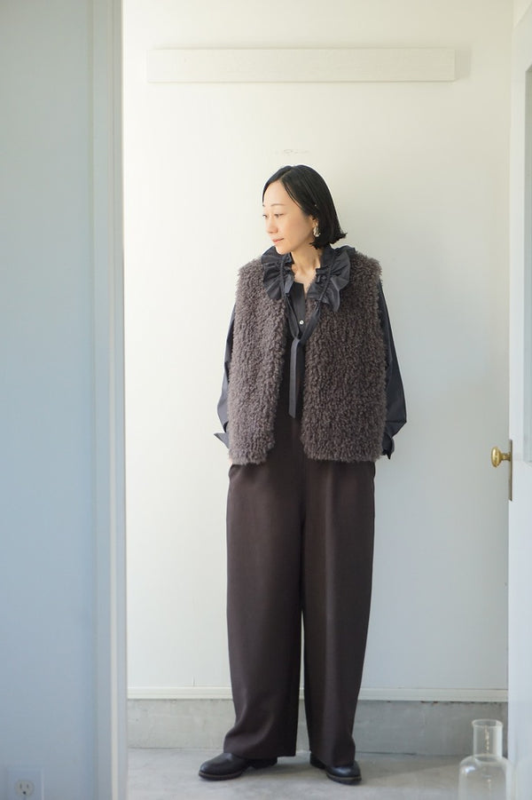 U PHORICA(ユーフォリカ)　MULECLE GABARDINE　サロペット