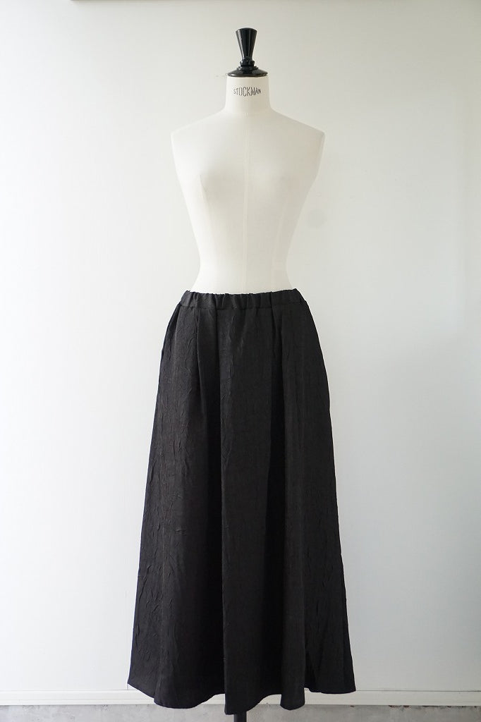 RILATO（リラート）シワ加工タックスカート