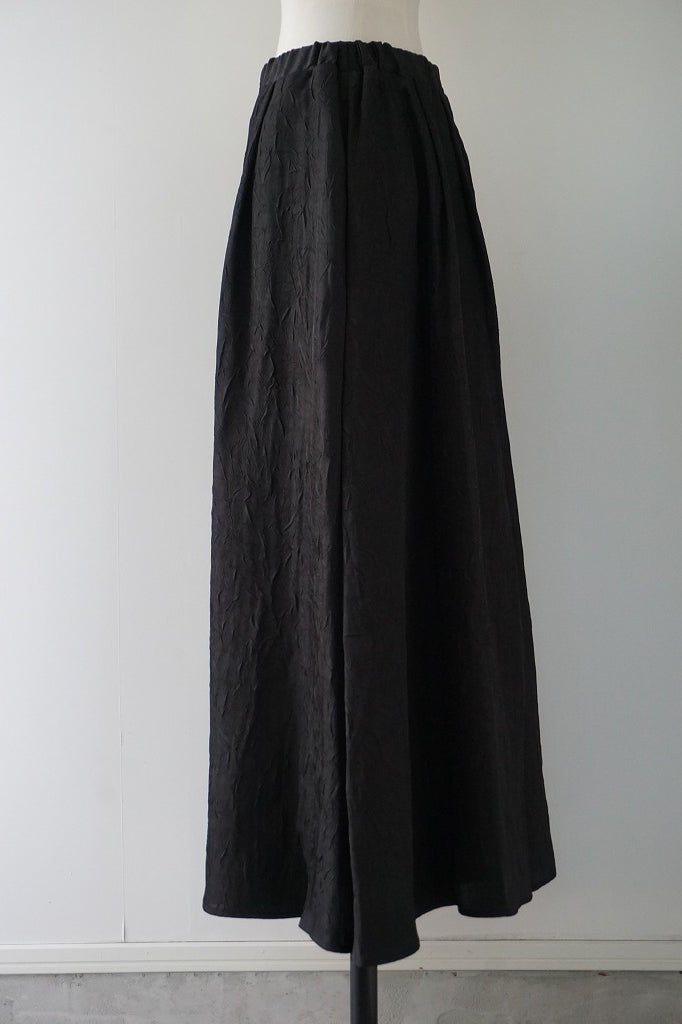 RILATO（リラート）シワ加工タックスカート