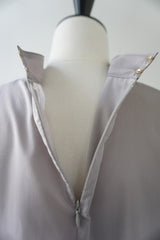 WHYTO.(ホワイト) HEM PLEATS BLOUSE