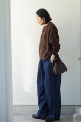 Nouvelles du paradis(ヌーベルドゥパラディ) mixブークレ　カーディガン