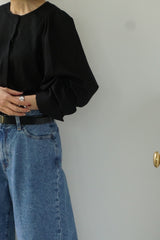 RILATO(リラ―ト)　袖ボリュームブラウス