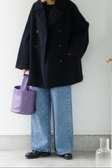 maison de soil(メゾンドソイル)　RECYCLE BOA WOOL DOUBLE OVER COAT